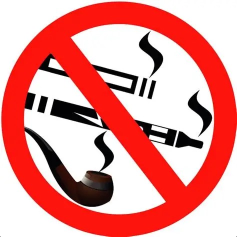 Logo interdiction de fumer, de fumer la pipe et de vapoter